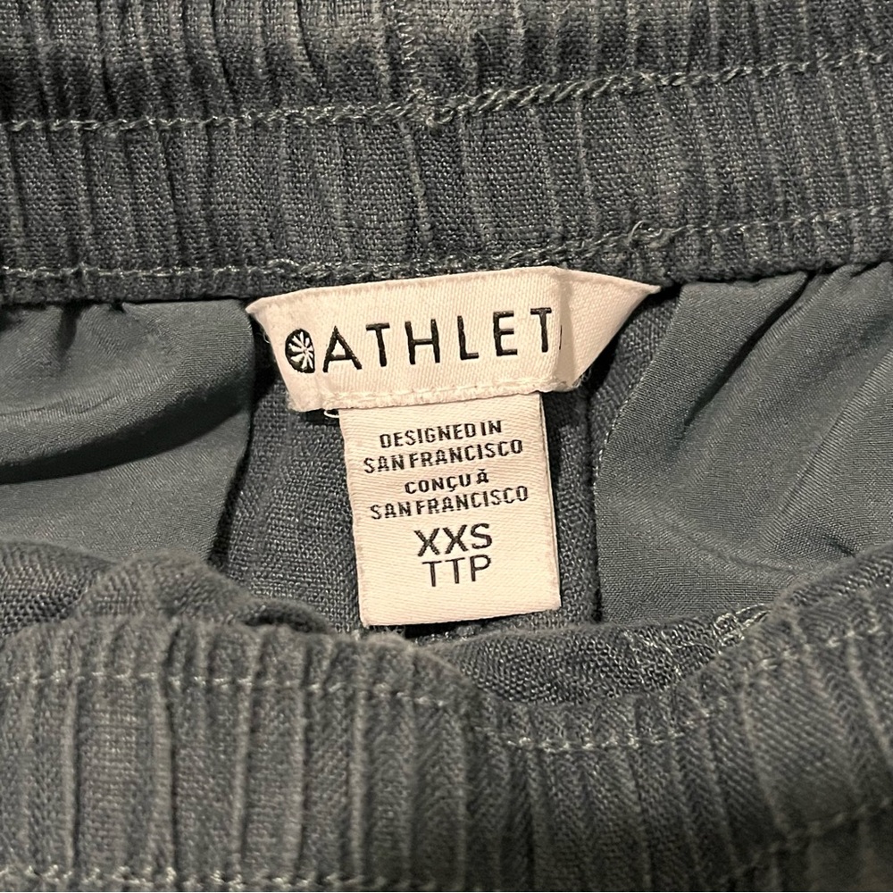 Athleta Retreat Linen Wide Leg Pant - XXS - Picture 10 of 15